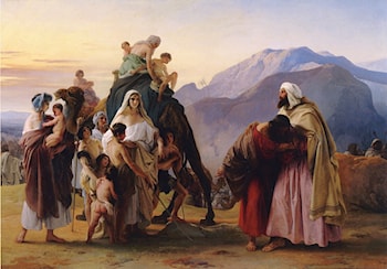 Meeting of Esau and Jacob