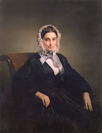 Portrait of Teresa Borri, widow of Stampa, 2nd wife of Alessandro Manzoni