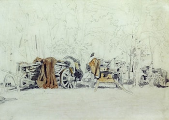 Landscape with Carts