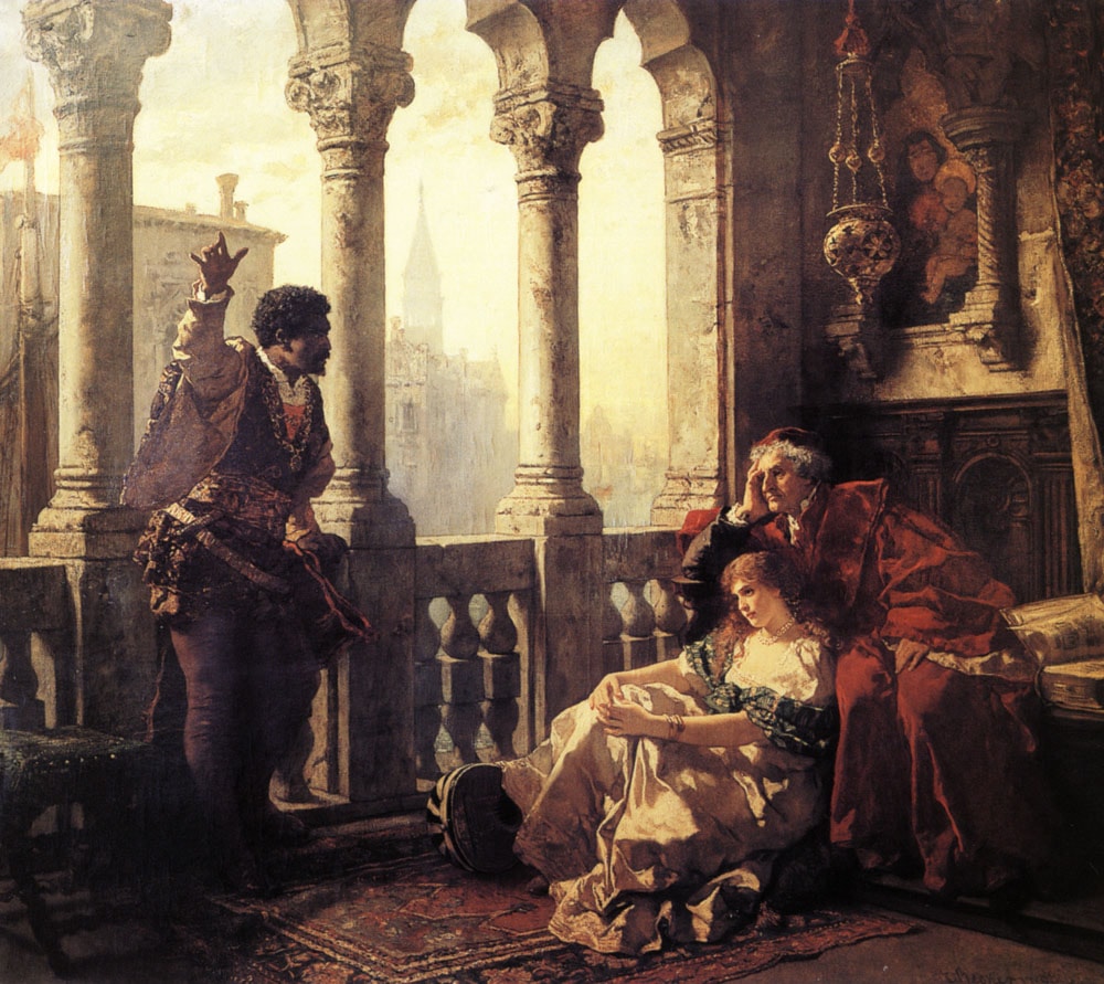 ARC / Artwork / Othello Relating His Adventures to Desdemona by Carl