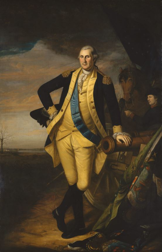 Washington At Princeton by Charles Willson Peale Art Renewal