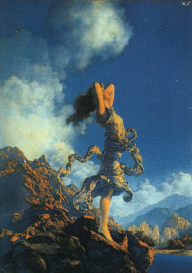 Ecstasy by Maxfield Parrish - Art Renewal Center