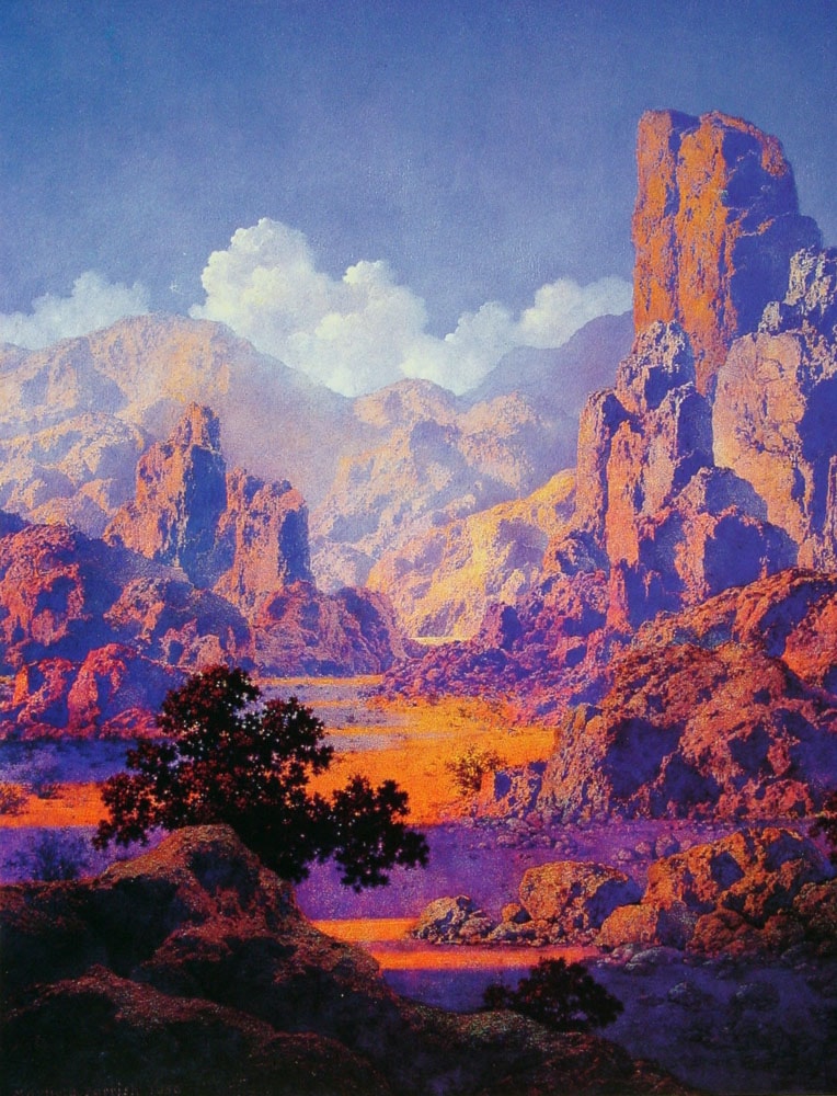 Arizona by Maxfield Parrish Art Renewal Center