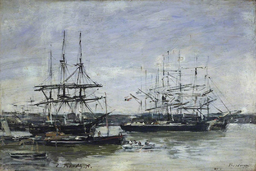 絵画 Eugene Boudin File:Eugene Boudin - Trouville, scène de plage (S 1303).jpg