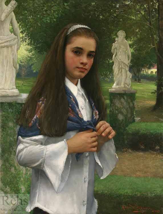 The Blue Silk Scarf by Allan R. Banks