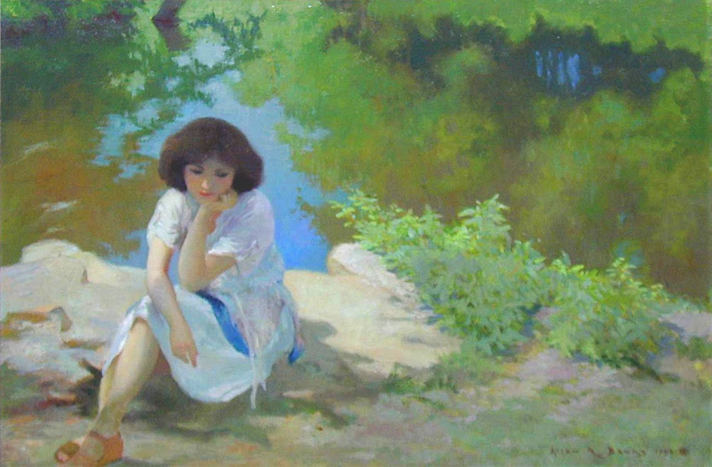 By the Lake by Allan R. Banks