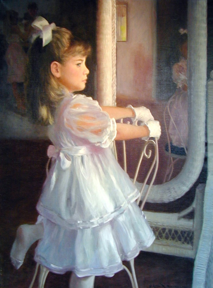 Young Olivia by Allan R. Banks