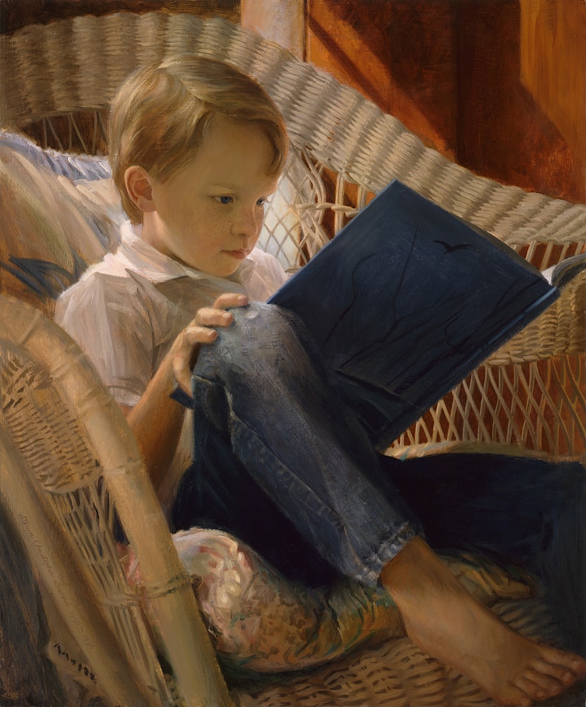 Reading Owl Moon by Steven Christopher Seward