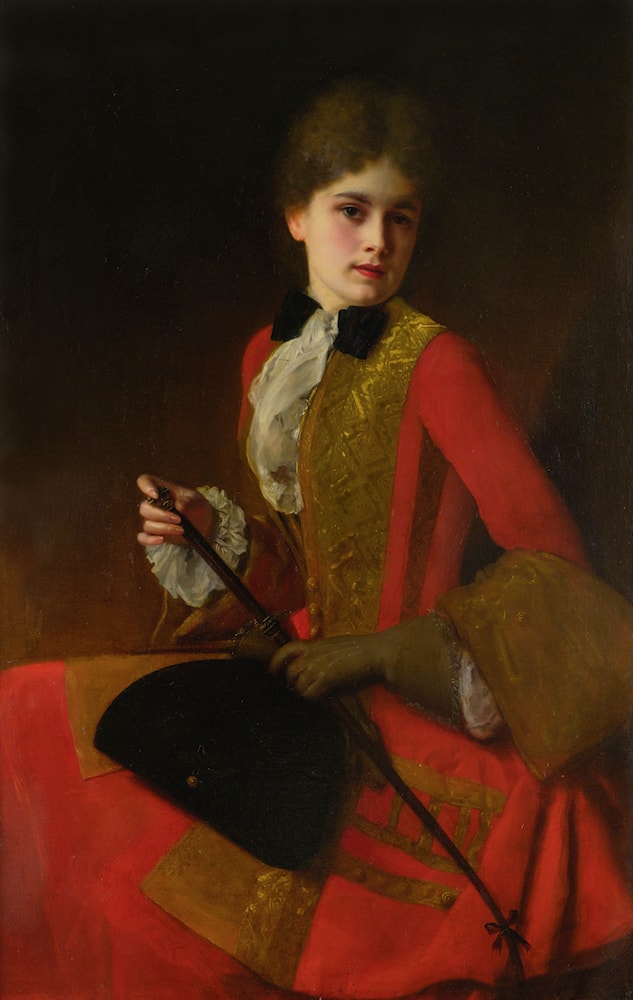 油絵 Gustave Jean Jacquet_想いの喪失 ma2729 油絵 Gustave Jean Jacquet_想いの喪失 ma2729