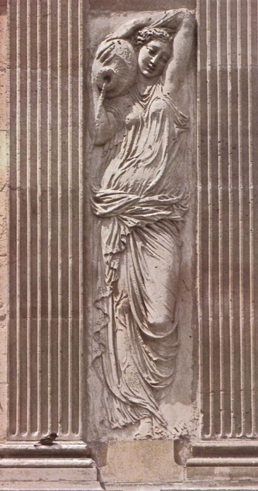 Nymph by Jean Goujon