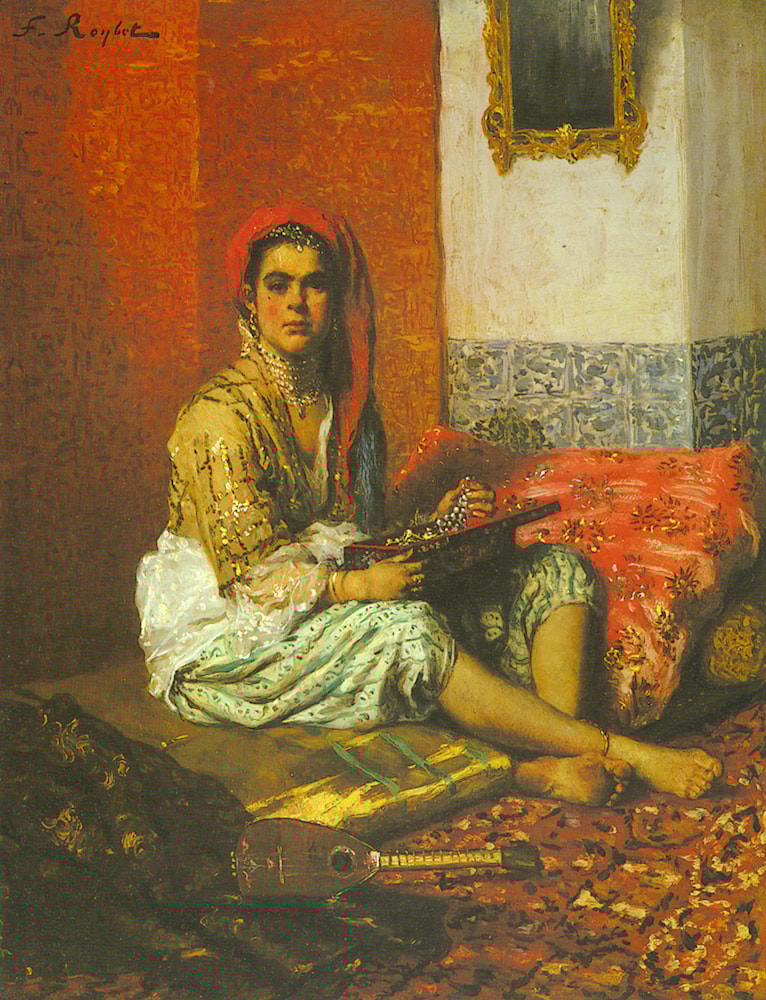 L'Odalisque by Ferdinand Roybet Art Renewal Center