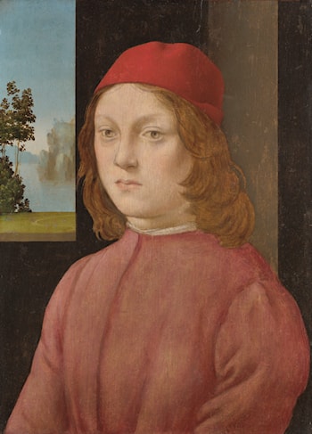 A Boy in a Scarlet Cap