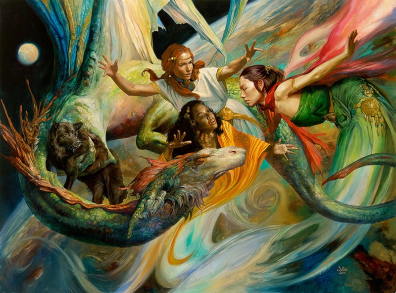 The Winds by Julie Bell - Art Renewal Center