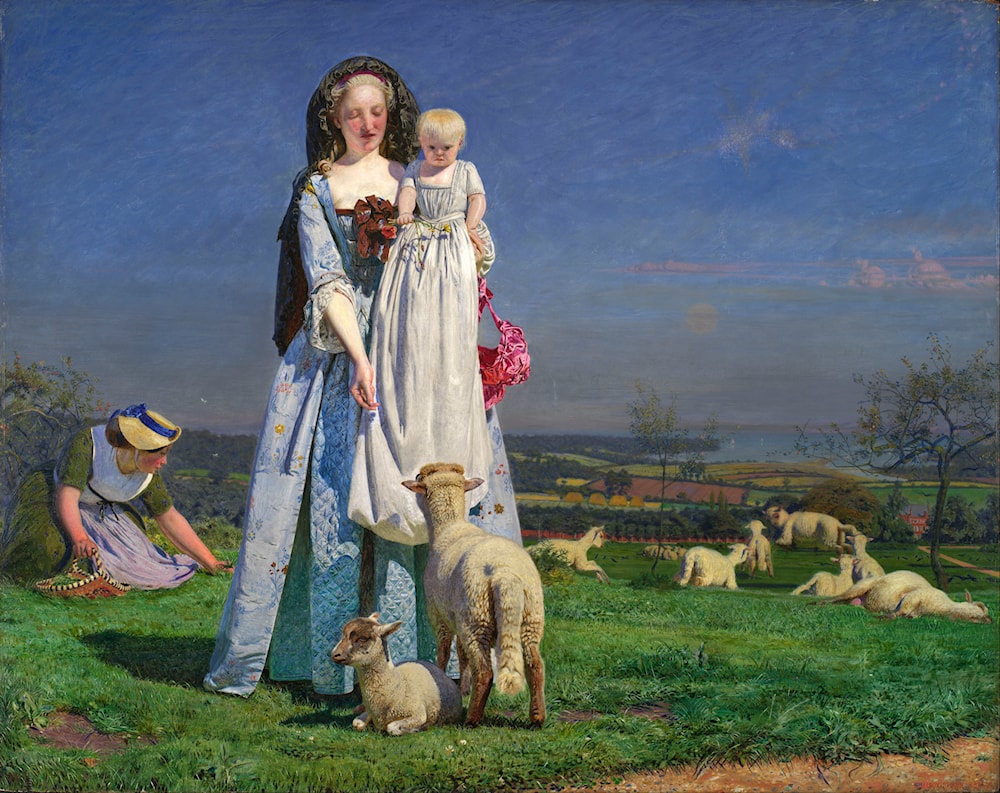 Ford Madox Brown Pretty Baa Lambs