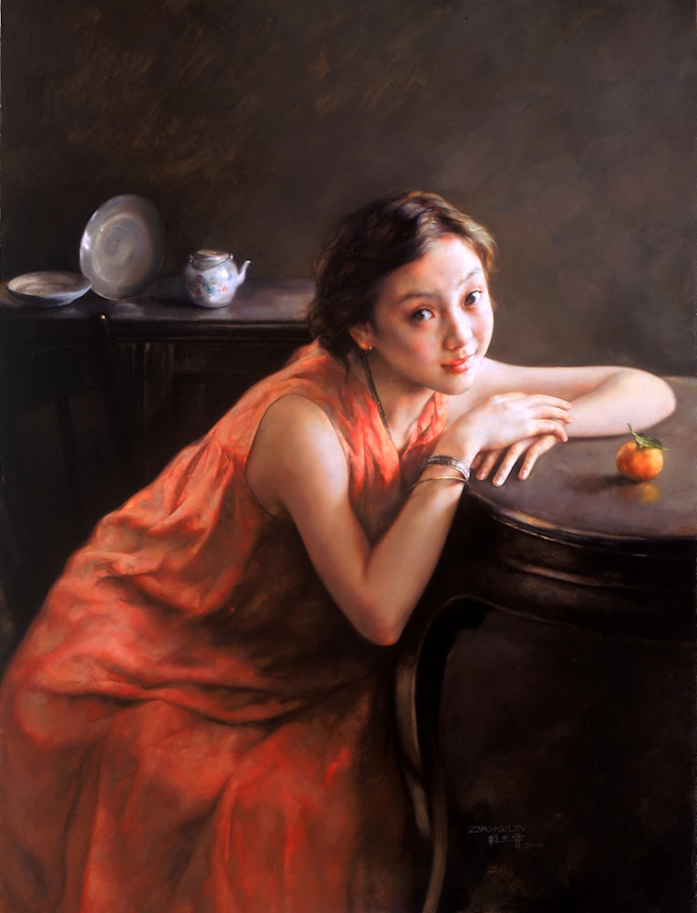 Orange Red by Kailin Zhao