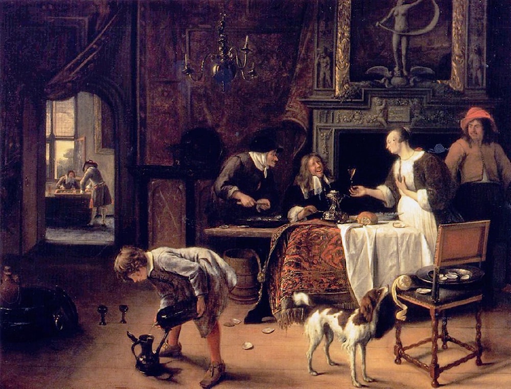 Easy come Easy go② Easy Come, Easy Go by Jan Steen - Art Renewal Center