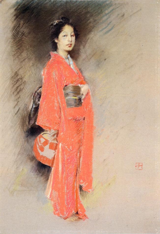 A Japanese Woman by Robert Frederick Blum