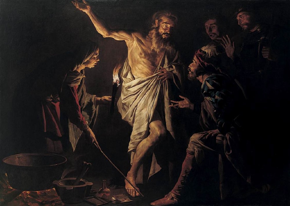 Saul And The Witch Of Endor Purcell