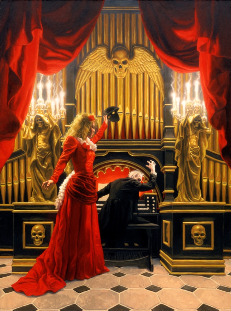 ARC / Artwork / Christine Unmasks the Phantom by Gregory Hildebrandt