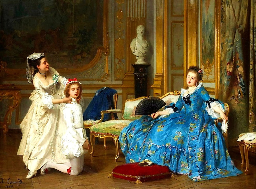 Dressing Up by Joseph Caraud Art Renewal Center
