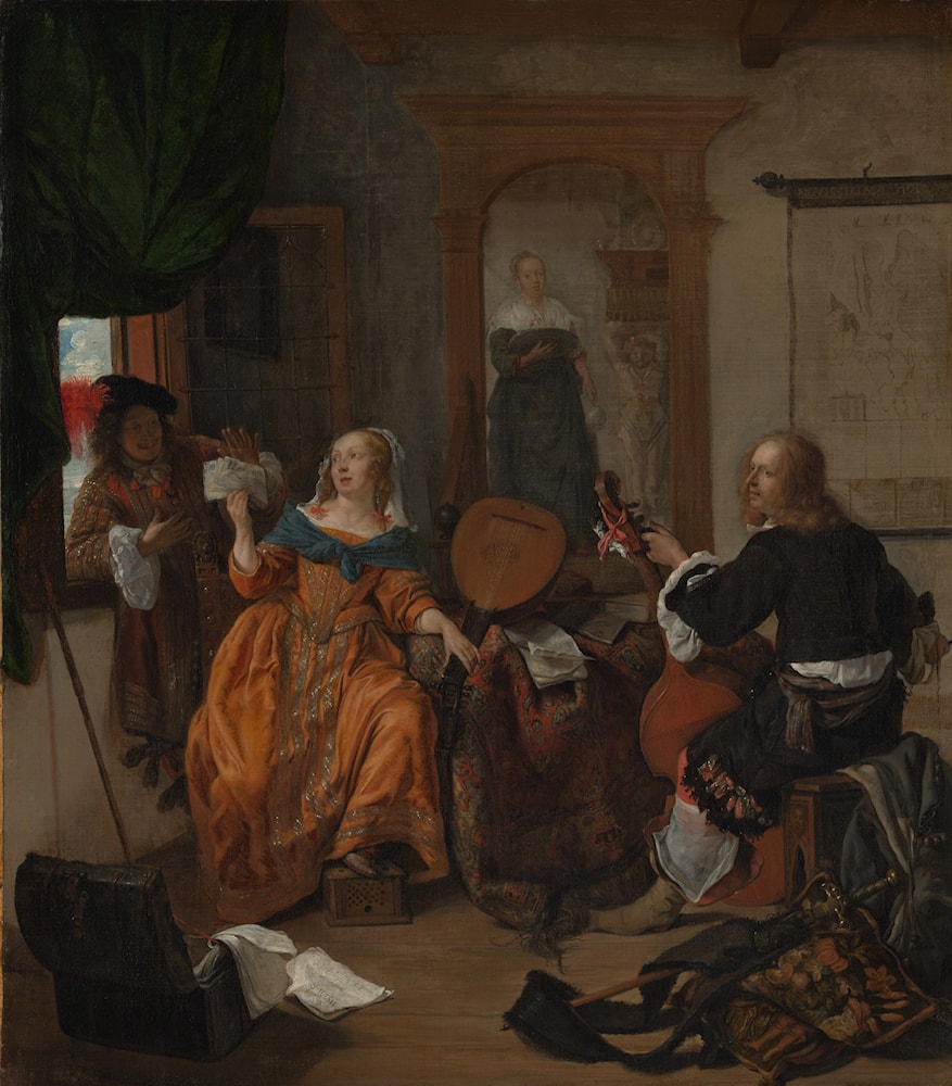 Проанализируйте представленную репродукцию картины метсю габриэль больное дитя