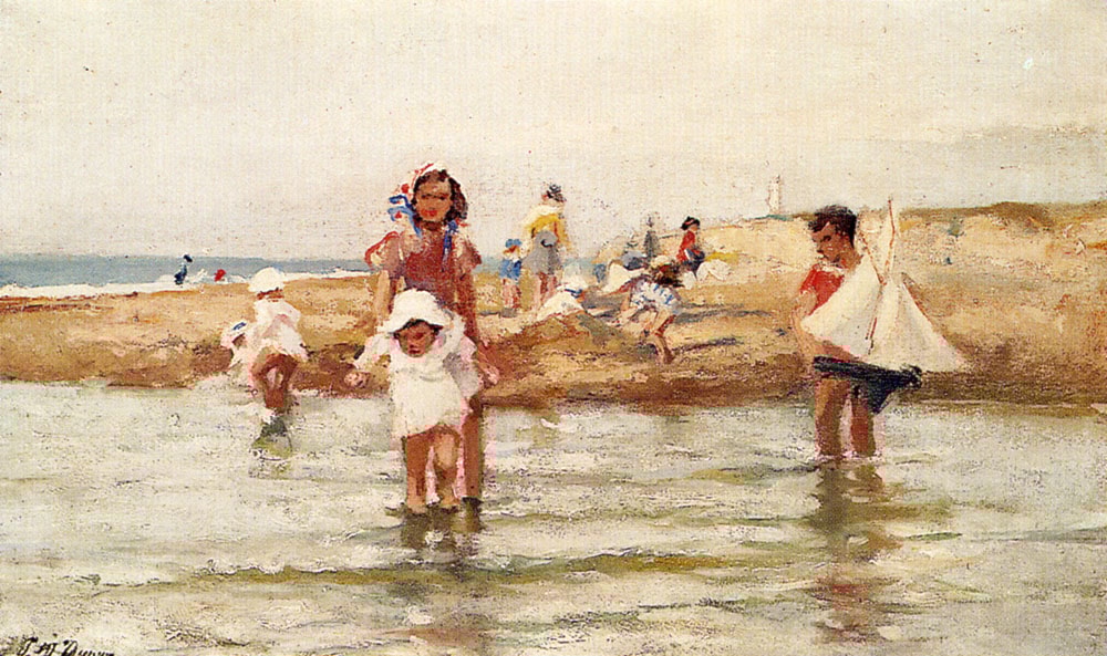 At The Seashore by Paul Michel Dupuy