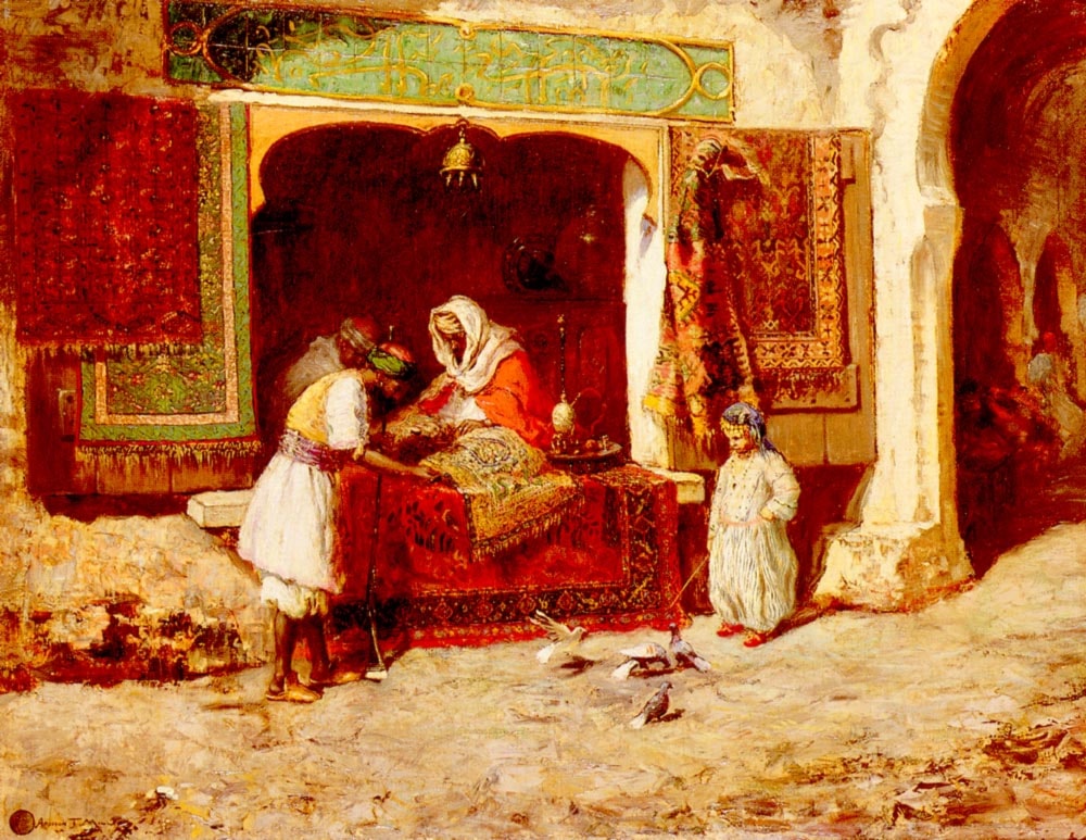 ARC / The Rug Merchant by Addison Thomas Millar