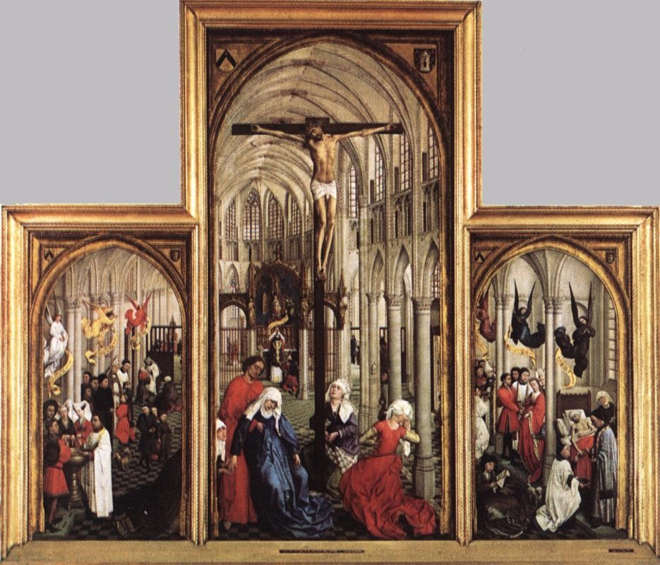 De Zeven Sacramenten Rogier Van Der Weyden