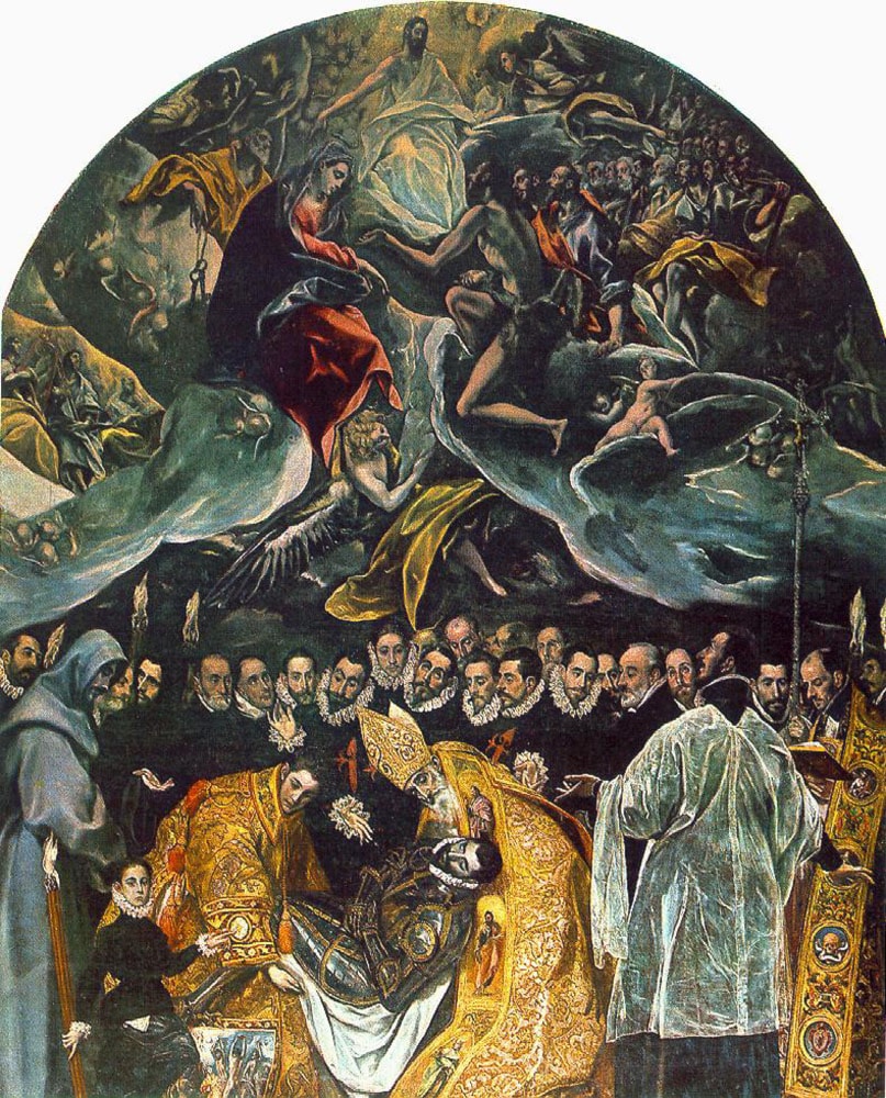 The Burial of Count Orgaz by El Greco - Art Renewal Center