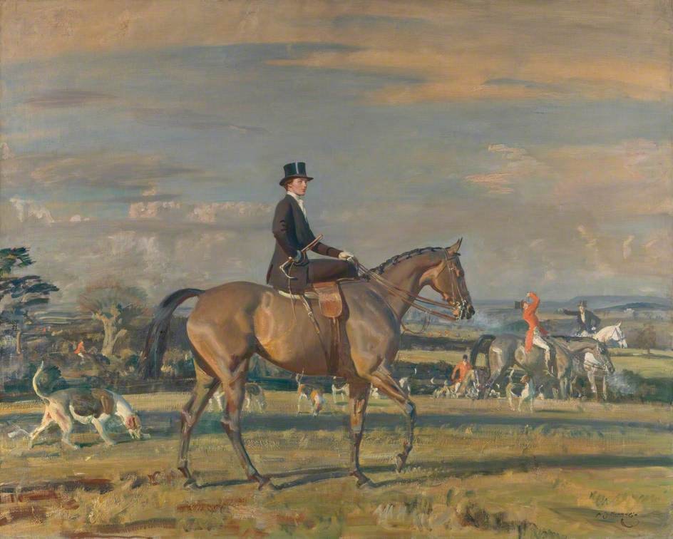 Portrait of a Sporting Lady by Sir Alfred James Munnings Art Renewal