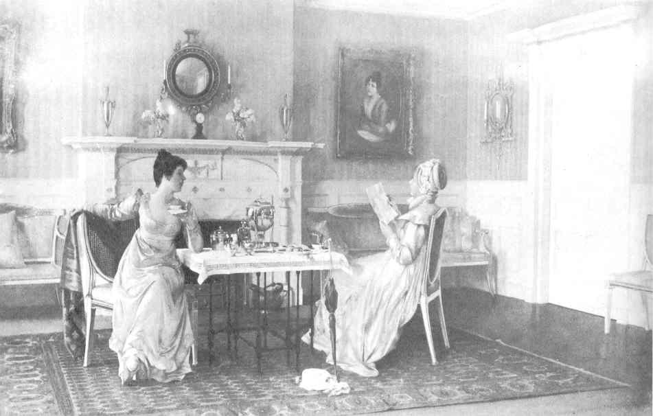 How the Gossip Grew by Francis Davis Millet