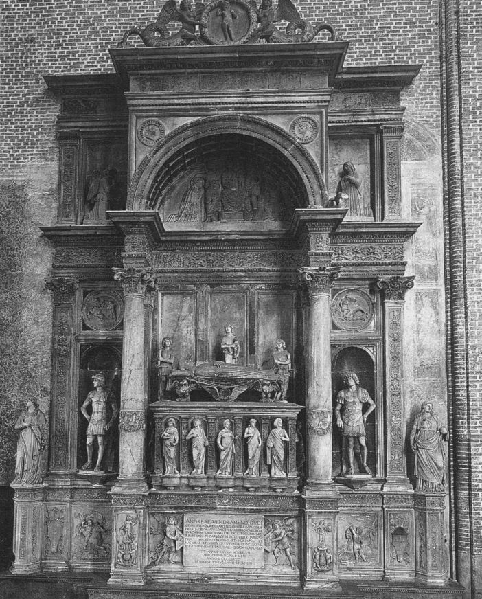 Monument of Andrea Vendramin by Tullio Lombardo Art Renewal Center