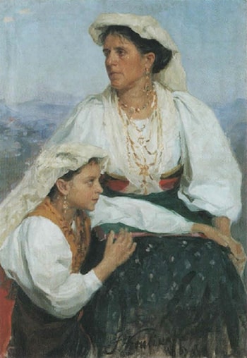 Italian Mother with Child