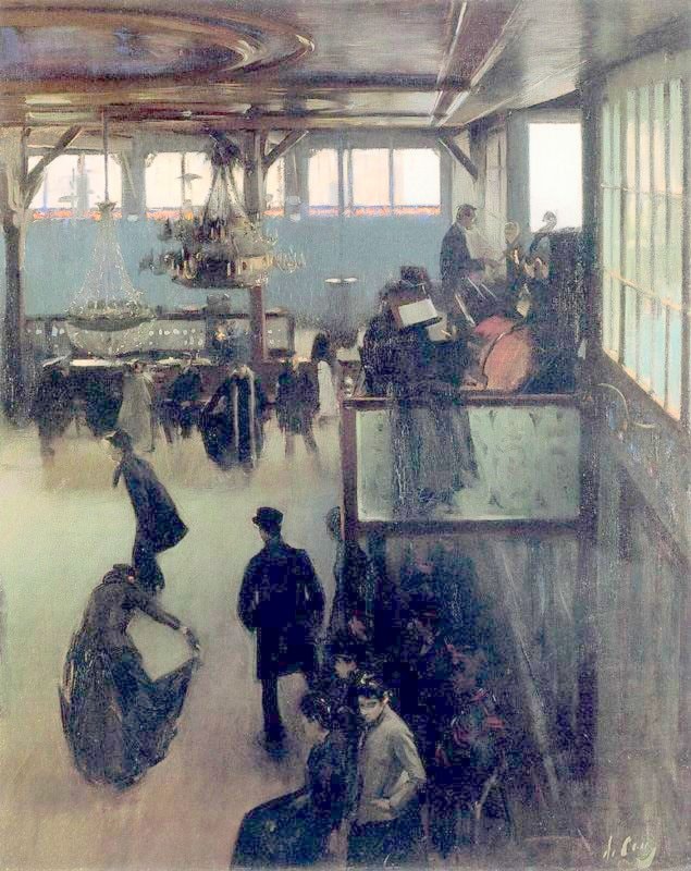 Bal du Moulin de la Galette by Ramon Casas y Carbó - Art Renewal