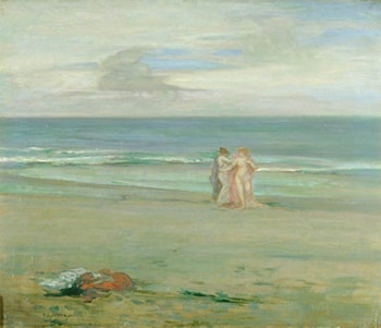 Figures on a Beach