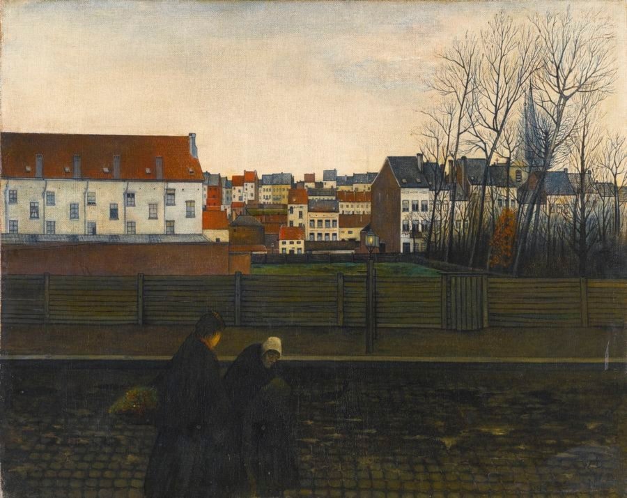 William Degouve De Nuncques La Maison Aveugle