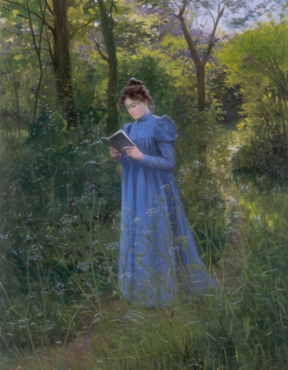 A Quiet Moment by Paul-Marie Lapierre-Renouard