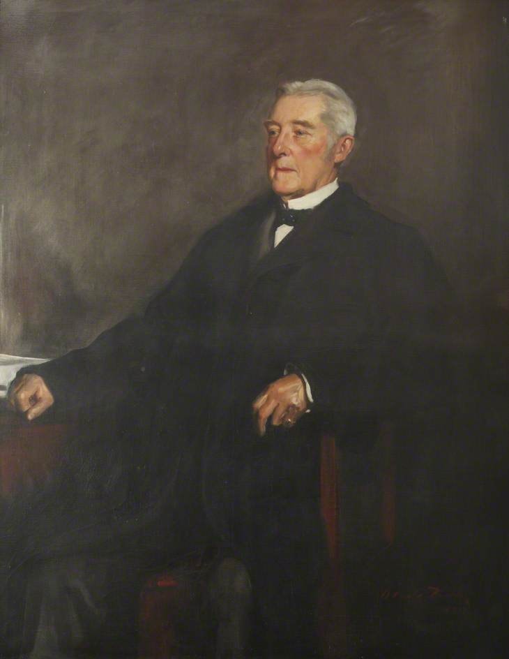 Sir John Bowen BowenJones (18401925), 1st Bt, JP by Oswald Hornby Joseph Birley Art Renewal