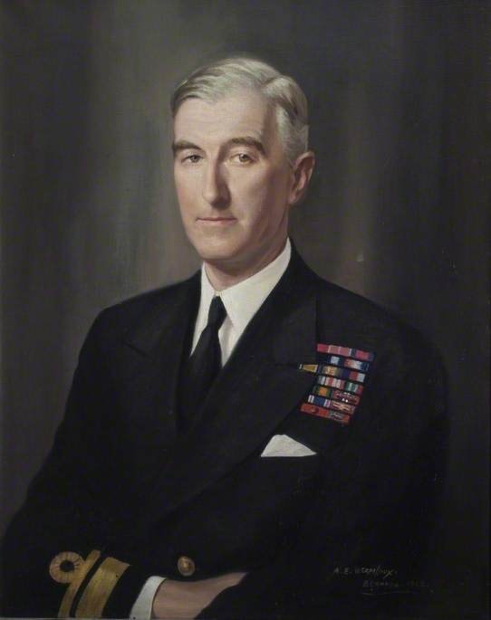 Vice Admiral C E Douglas Pennant 1894 1961 CB CBE DSO DSC Commandant 1946 1948 By 