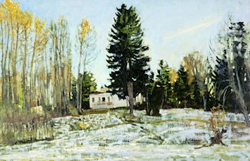 Old Homestead in Winter