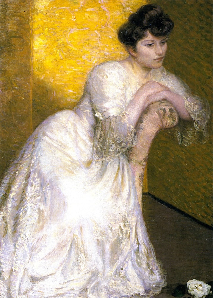 lilla cabot perry lady in evening dress Lady in an Evening Dress (Renee) 1911