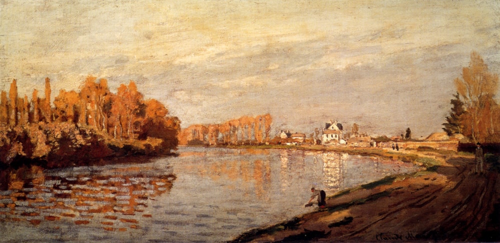 The Seine At Argenteuil by Claude Monet - Art Renewal Center