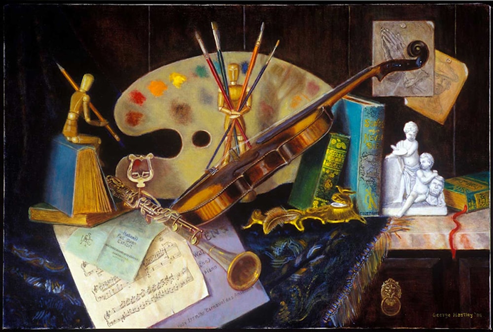 Attributes of the Arts by George Hartley