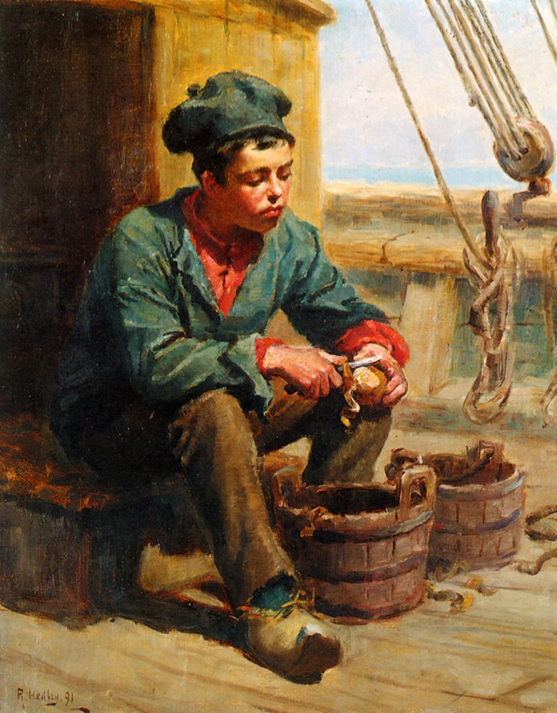 ARC / Artwork / The Cabin Boy by Ralph Hedley