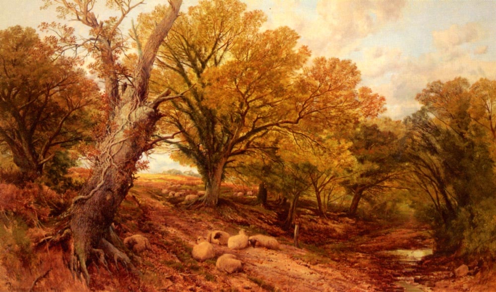 Near Ripley, Surrey by Frederick William Hulme