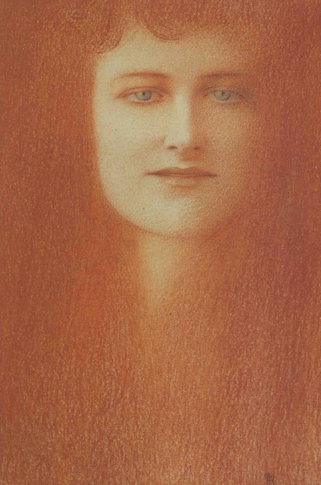 Etude de femme by Fernand Khnopff - Art Renewal Center