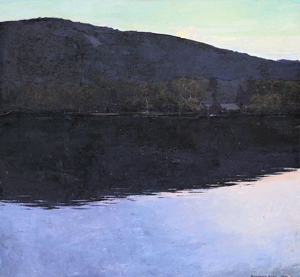 Dublin Pond by Rockwell Kent Art Renewal Center