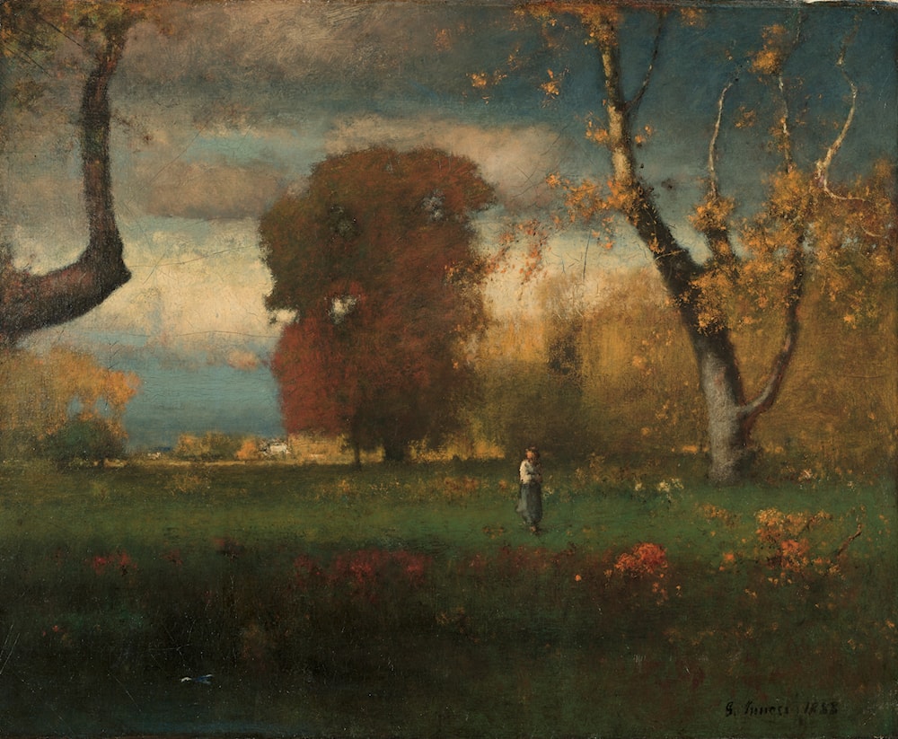 Landscape by George Inness - Art Renewal Center