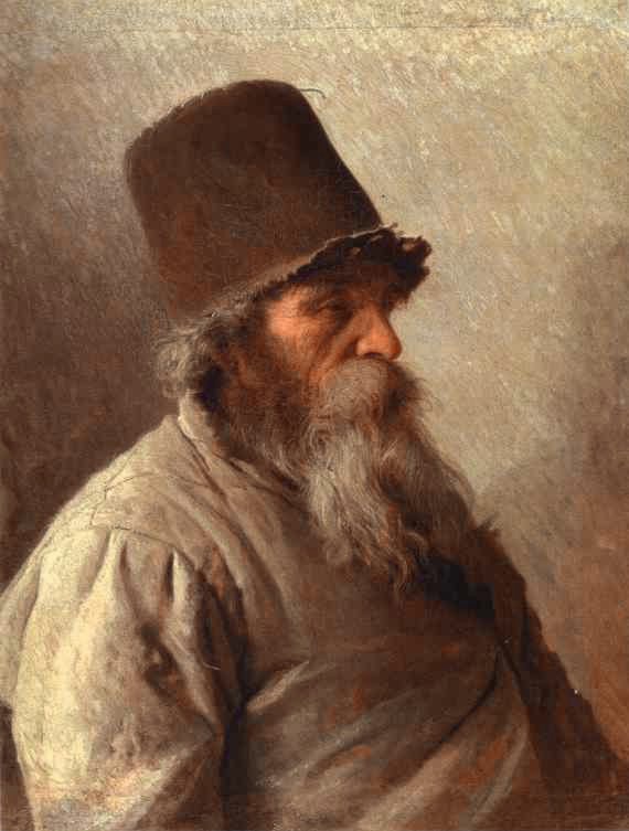 Village Elder by Ivan Nikolaevich Kramskoy